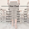 thumbnail image 3 of Capris Pants for Women Summer Elastic Waist Ruched Baggy Travel Casual Cropped Trousers with Pockets, 3 of 9