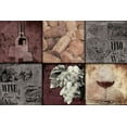 thumbnail image 2 of Grey, Jace 24x17 Gold Ornate Wood Framed with Double Matting Museum Art Print Titled - Wine And Corks, 2 of 4