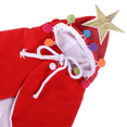 thumbnail image 3 of Christmas Cat Costume Santa Hat With Scarf Kitty Xmas Outfit Apparel Pet Santa Claus Set For Kitten, Puppy, 3 of 5