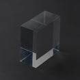 thumbnail image 2 of Square Transparent Acrylic Jewelry Display Pedestals for Small Jewelry Cosmetic Showing Clear 4x4x2cm 2pcs, 2 of 2