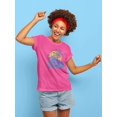thumbnail image 2 of 1990 Sunshine State Art Shaped T-Shirt Women -Image by Shutterstock, Female XX-Large, 2 of 4