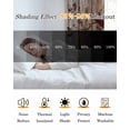thumbnail image 4 of Red Texas Star Vintage Blackout Curtains 54 Inch Length 2 Panels Set for Living Room Bedroom, Farmhouse Berry Brown Wooden Room Darkening Window Curtains Thermal Insulated Black Out Curtain 52"x54", 4 of 8