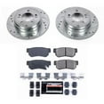 thumbnail image 3 of PowerStop Rear Z23 Evolution Sport Carbon-Fiber Ceramic Brake Pad and Drilled & Slotted Rotor Kit Fits: HYUNDAI Select Models K5211, 3 of 10