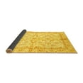 thumbnail image 2 of Ahgly Company Indoor Rectangle Oriental Yellow Modern Area Rugs, 5' x 7', 2 of 4
