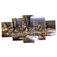 thumbnail image 3 of Pintura Sin marco Colco 5 Unids De Animal Print Ciervos, 3 of 7