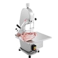 thumbnail image 6 of KFFKFF Industrial Electric Meat Band Cutter, 1800W Stainless Steel Tabletop Bone Slicing Equipment, Workspace 15" x 19.1", Maximum Slice Thickness 7.09 Inch, Frozen Meat Slicing Tool with 5 Blades, 6 of 9