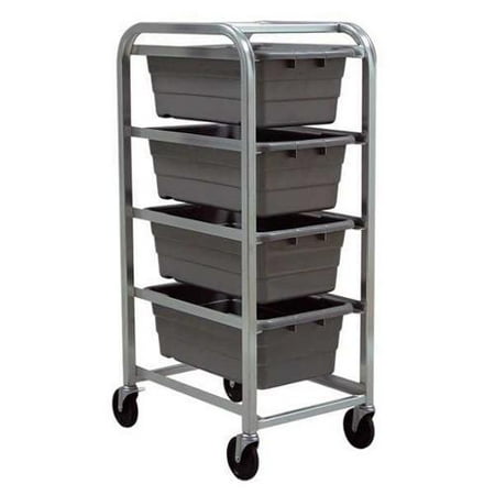 - QUANTUM STORAGE SYSTEMS TR4-2516-8GY Cross Stack Tub Rack w/4 Tubs, Gray