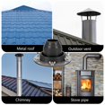 thumbnail image 2 of Clearance Sale Silicone Hot Tent Stove Jack, Roof Pipe Flashing With Fireproof Round Base, Chimney Vent for Wood Stoves, Durable and Heat-Resistant Camping Accessory for Outdoor Tents, 2 of 6
