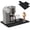 Black, variant on Sliding Pad for Ice Cream and Soft Serve Maker NC700/701/500/300 25"x15" Countertop Mat Silicone Mat with Drainage Groove Thickened Design to Reduce Vibration Noise,Black