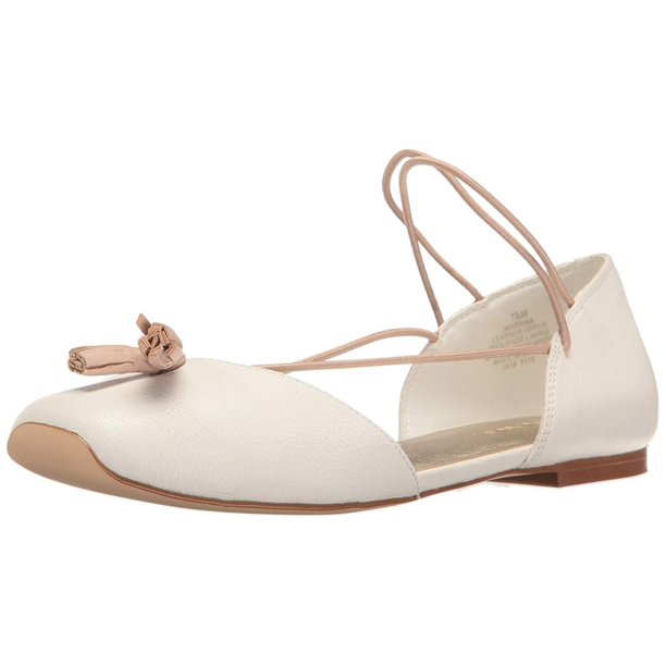 Nine West - Womens Nine West Zaina Ballet Flats, White - Walmart.com ...