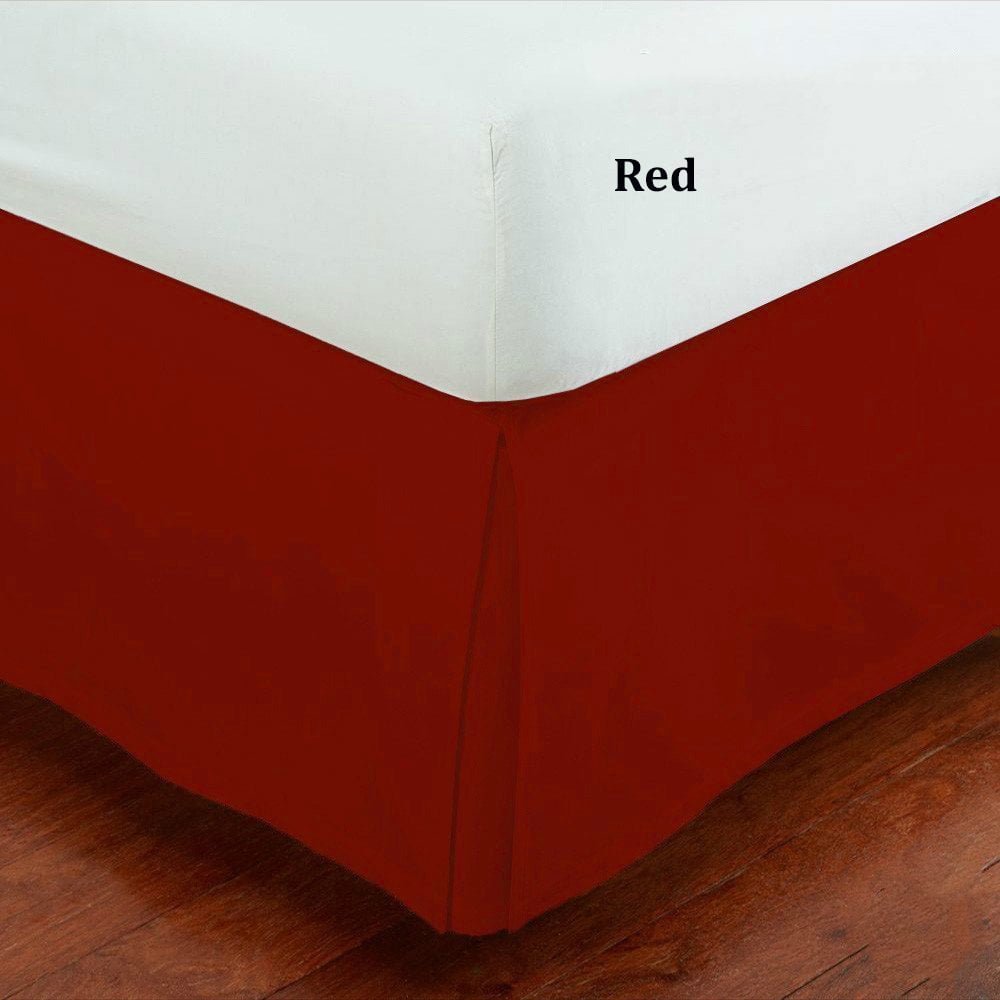 Fancy Collection 14” Inch Drop Tailored Pleated Bed Skirt Full Size