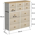 thumbnail image 2 of Mueble Cajonera para Recamara 12 Cajones, 2 of 6