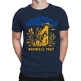 thumbnail image 2 of Roswell 1947 Alien Abduction Design Men's T-shirt, 2 of 3