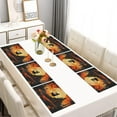 thumbnail image 3 of Placemats Set of 6 Halloween Pumpkin Bat Spider Witch Place Mats Washable Anti-Skid Outdoor Indoor Table Mats for Party Kitchen Dining Decoration Autumn Halloween Dining Table Mats, 3 of 3