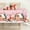 1, variant on Pink Christmas Tablecloth Gingerbread House Reindeer Table Cloth Rectangle Table Cover for Xmas Holiday Party Supplies, 60 x 84 Inch