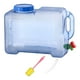 thumbnail image 4 of Jarra de almacenamiento de agua para acampar de 2 galones de transporte de botellas de agua con grifo y manija, Contenedor de agua de cubo de Sin tapa de agujero. shamjiam Contenedor de bebidas de campamento, 4 of 9