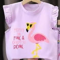 thumbnail image 4 of HCNTES Baby Girl Clothes Toddler Baby Girls Summer Clothes 6 12 18 Months 2T 3T 4T 5T Girls Outfits Sleeveless Dinosaur Print Tank Top+Shorts Set, 4 of 4