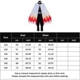 thumbnail image 2 of Disfraz Premium Disfraz de anime para niños Traje de frente abierto con estampado de estilo casual Kuymtek Blanco*Niño 8-9 años para Niño, 2 of 6
