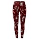 thumbnail image 2 of Gibobby Leggings Deportivos de Yoga Pantalones estampados navideños personalizados para mujer, polainas personalizadas para polainas para correr, polainas navideñas de muñeco de nieve (Vino, L), 2 of 3