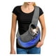 thumbnail image 1 of Bolsa de transporte para perros Bolsa de hombro ajustable para cachorros y gatos Bolsa de viaje para animales pequeños Bolso para perros con bolsa de malla transpirable Bolsa portátil para perros para mercado al aire libre (azul) JM, 1 of 5