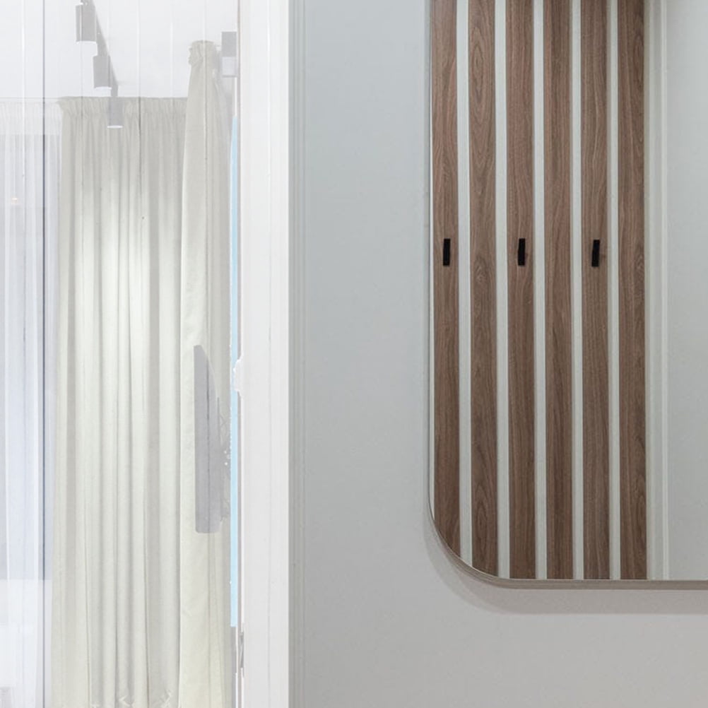 ULTNICE Pvc Curtain Door Strip Transparent 2Pcs 63X7.1X0.04In