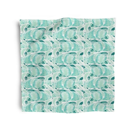 

Simply Daisy 18 x 18 Aqua Fishwich Napkins Set of 4