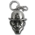 thumbnail image 1 of Marvel Riddler Head Pewter Key Ring Action Figure, 1 of 1