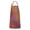 Orange And Purple, variant on Leopard Print Pattern Apron-Garden Aprons for Women with Pockets-Cotton Linen Waterproof Kitchen Cooking Gardening Aprons Adjustable for Kitchen,Cooking,BBQ and Salon 33x27 Inch