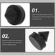 thumbnail image 4 of 20 topes de goma para puerta con amortiguación acústica, protectores de pared para muebles, topes para puertas de metal y marcos metálicos, 4 of 8