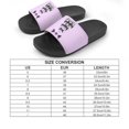 Kuromi House Slides Non Slip Quick Drying Shower Sandals Bathroom