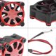 thumbnail image 4 of Adjustable Dual Cooling Fan Motor Radiator Spare Parts for TRX4 1/10 RC Car Red, 4 of 4
