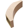 thumbnail image 6 of Ekena Millwork 5"W x 16"D x 16"H Thorton Rough Cedar Woodgrain TimberThane Knee Brace, Primed, 6 of 6