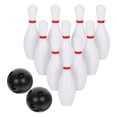 thumbnail image 2 of 1 Set Bowling Toy Set Assorted Color Plastic For Kids Indoor Entertainment And Outdoor Play, 2 of 9