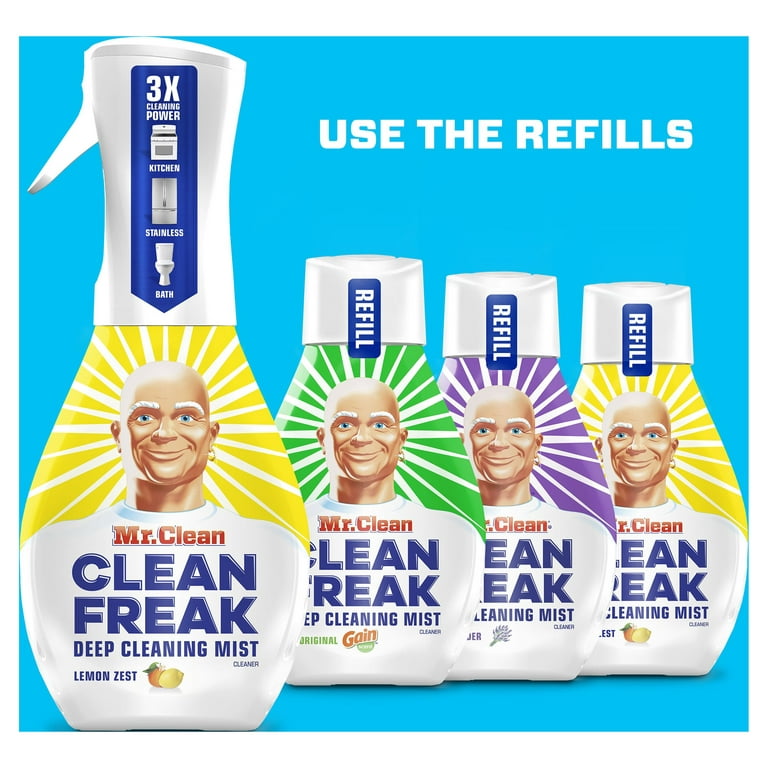 Mr. Clean Clean Freak Deep Cleaning Mist Refill Lemon Zest - 16 Fl. Oz. -  Star Market