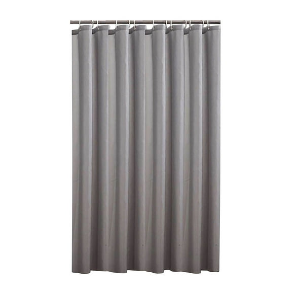 Rideau de Salle de Bain en Polyester Imperméable, Cloison Épaisse, Oeillets Antirouille, Séchage Rapide et Facile à Nettoyer, Kaki, JKODE