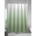 thumbnail image 5 of Shower Curtain Ombre Sage Green Shower Curtains for Bathroom, Waterproof Polyester Shower Curtain Set with Hooks, Extra Long 72" x 78" Gradient Color, 5 of 6
