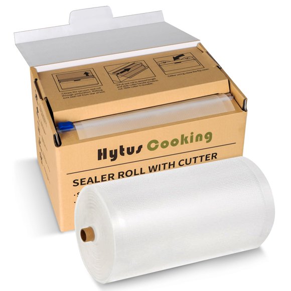 Rollo de bolsas para envasadora al vacío Hytus Cooking 20 cm x 45,7 m