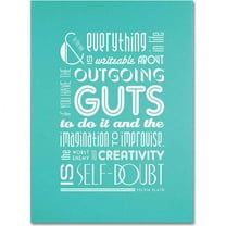 Trademark Fine Art "Outgoing Guts III" Canvas Art by Megan Romo