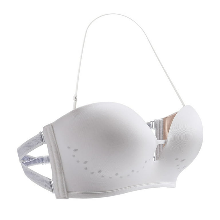 Push Up Strapless Sticky Adhesive Invisible Backless Bras Plunge