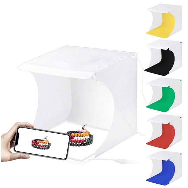 Compact Photography Table Top, Mini Light Box for Professional Product Shots