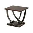thumbnail image 2 of Duosong Black/Silver Mdf Furniture End Table, 1 Piece, 2 of 5