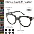 thumbnail image 4 of Optimum Optical Signature Blue Light Filtering Readers - Story of Your Life, +2.25, 4 of 7