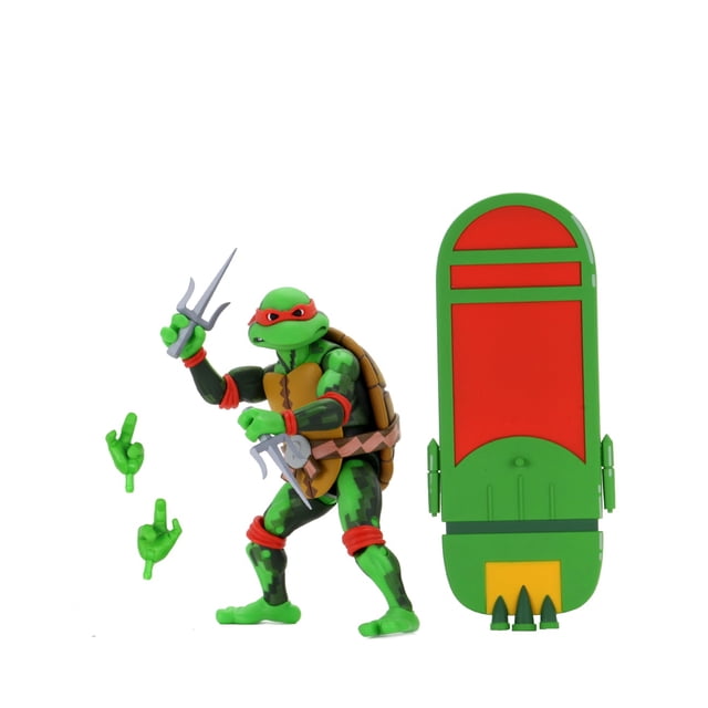 NECA Figura de Accion: TMNT Tortugas Ninja en el Tiempo - Rafael NECA Figura Coleccionable