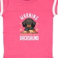 thumbnail image 4 of Inktastic Protected by a Dachshund Dog Boys or Girls Baby Bodysuit, 4 of 5