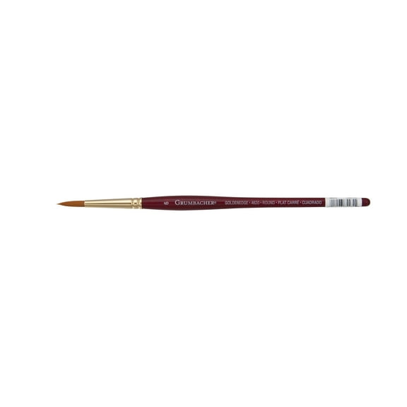 Grumbacher Goldenedge Brush, Round, 6