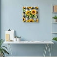 thumbnail image 6 of Canvas Print Wall Art Oil Paintings Farm Watercolor Blossom Sunflower Picture Prints Artwork for Living Room Kitchen Bathroom Bedroom,Stretched and Framed Ready to Hang,Floral on Classic Buffalo, 6 of 9