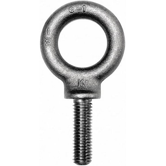 Ken Forging K2025-ZN Shoulder Pattern Eyebolts, 1/2-13" x 1-1/2"