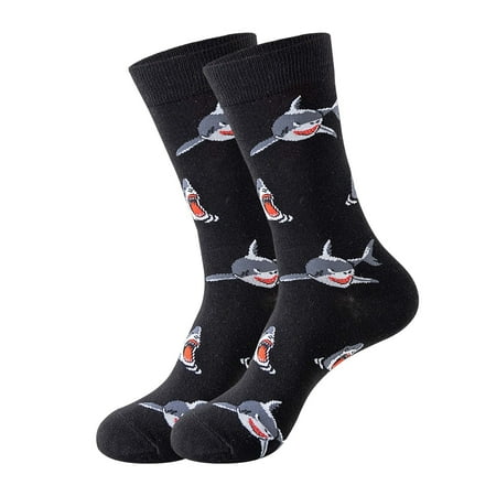 

BSDHBS Socks Print Socks for Women Girls Ocean Series Print Colorful Pattern Novelty Cute G
