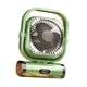 thumbnail image 4 of Ventilador de Camping al aire libre con ventilador de mesa ligero ventiladores personales rotación de 360  degree práctico ventilador portátil ventilador de Verde, 4 of 8