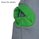 thumbnail image 4 of 4 piezas Ropa para mascotas Suministros para mascotas Chaleco polar para perros pequeños con forma de "hueso de letra" 662, 4 of 5